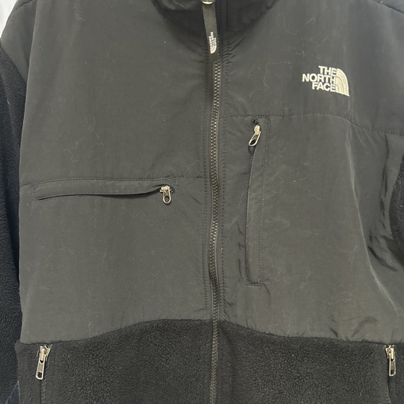 The North Face Jacket Mens Large Black Denali Fleece Full Zip Outdoor Hiking - Picture 7 of 16